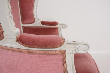 BERGERE, Louis XVI-stil, 1900-tal.