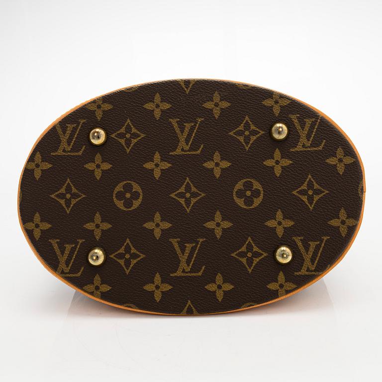 Louis Vuitton,  a Monogram Canvas 'Petit Bucket' bag with pochette.