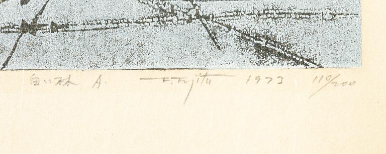 Fumio Fujita, "White Woods", 1973.