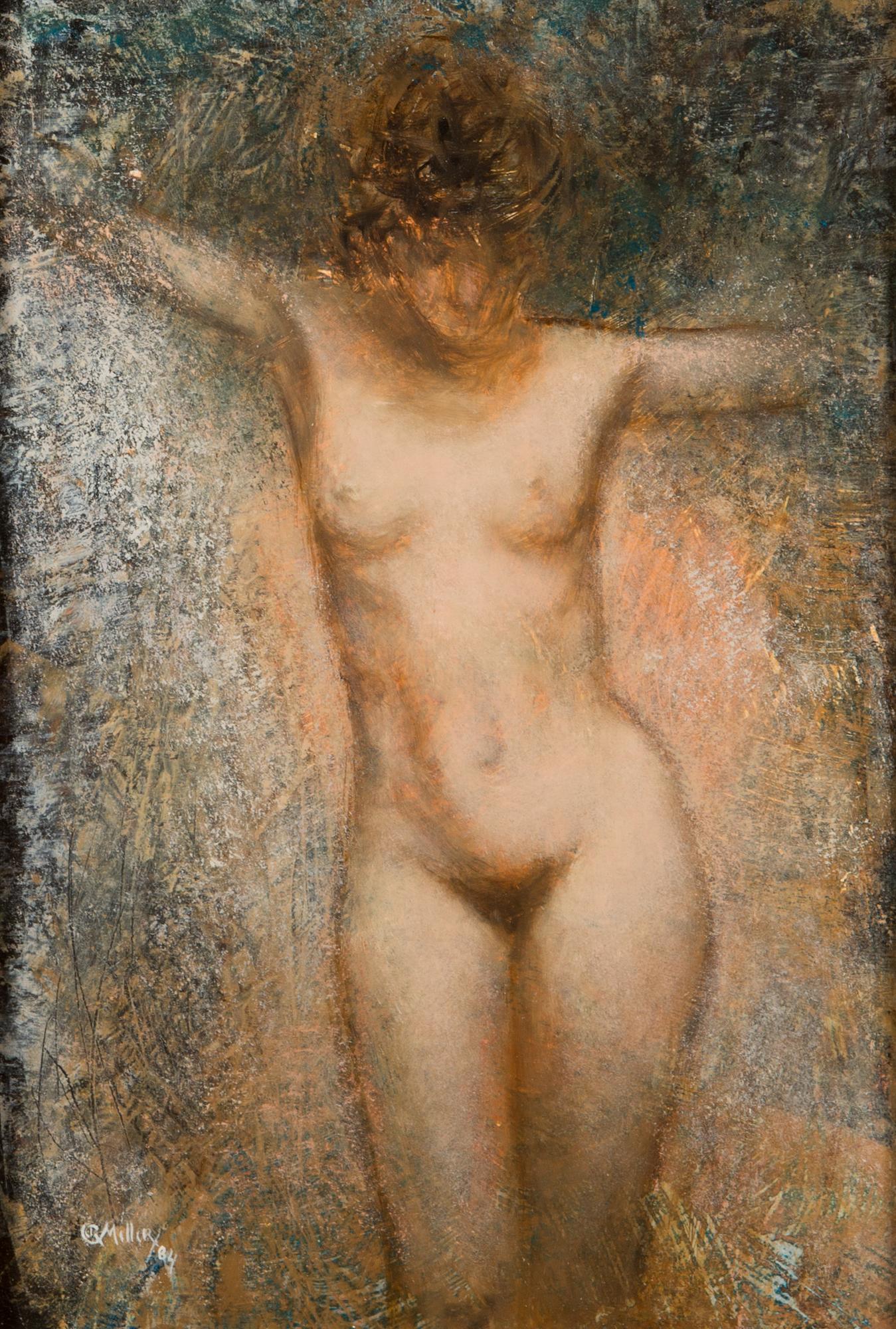 Reijo Meller, oil on board, signed and dated -84.