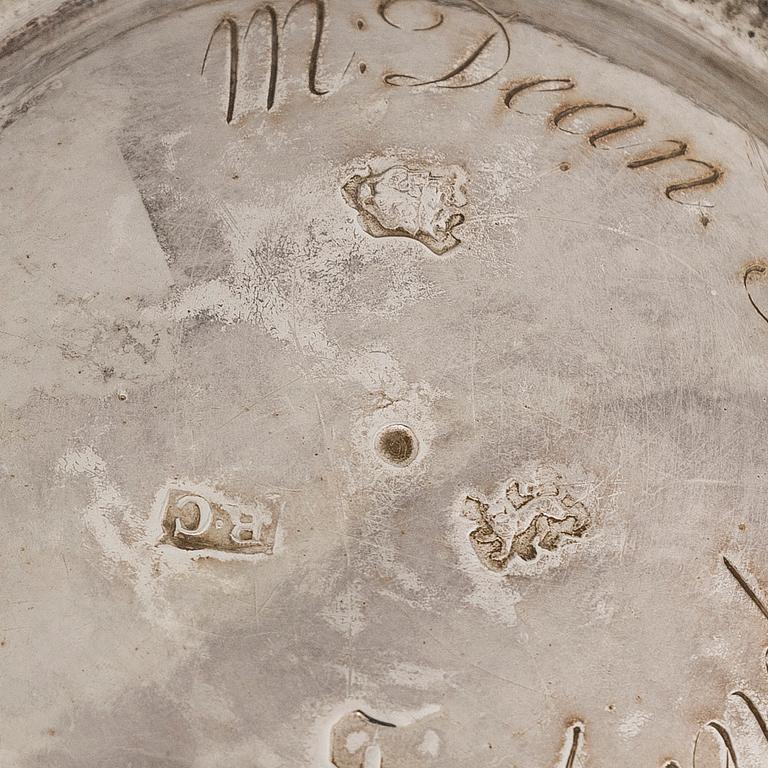 Robert Albin Cox, tuoppi, sterlinghopeaa, Lontoo 1754.