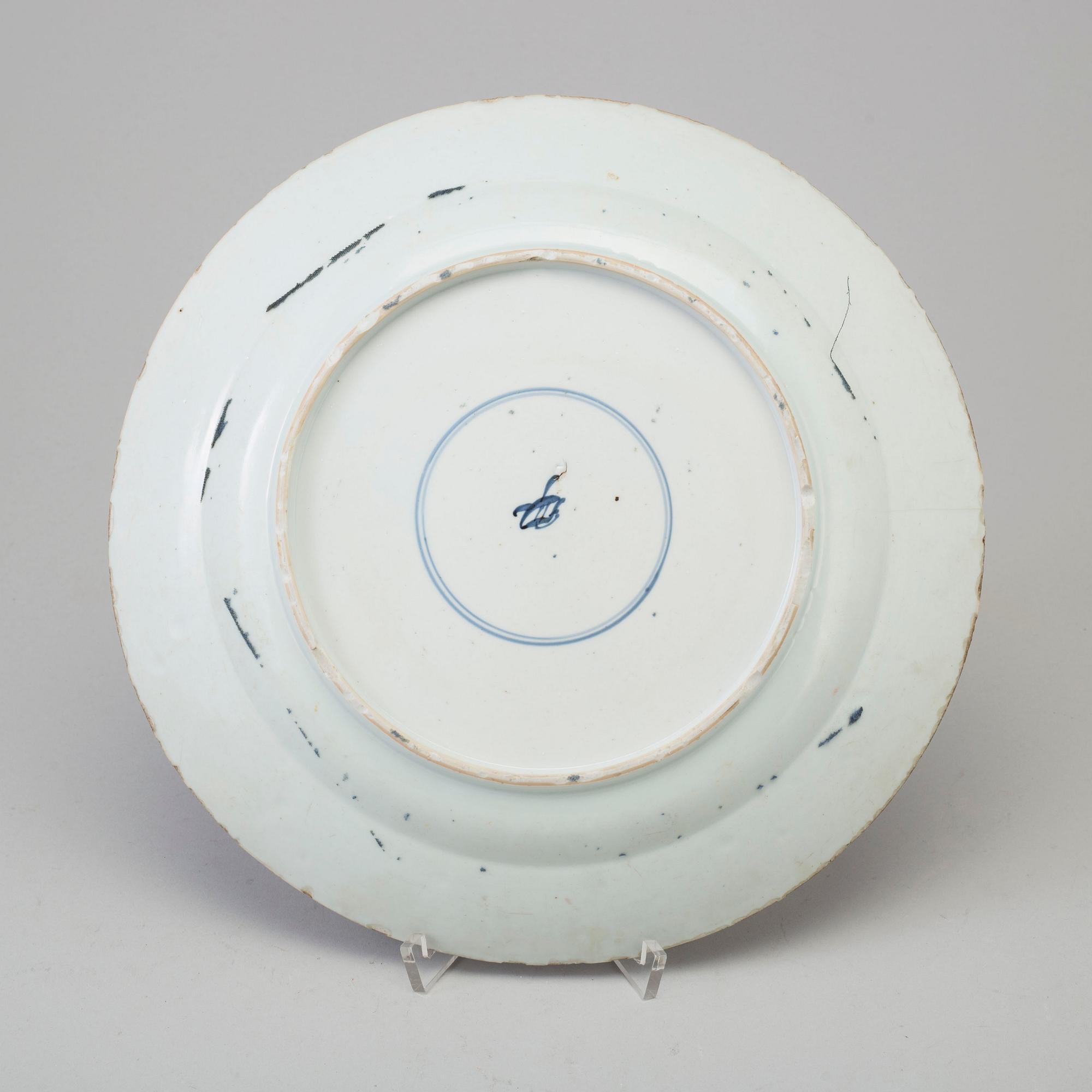 FAT, porslin. Qingdynastin, Kangxi (1662-1722).