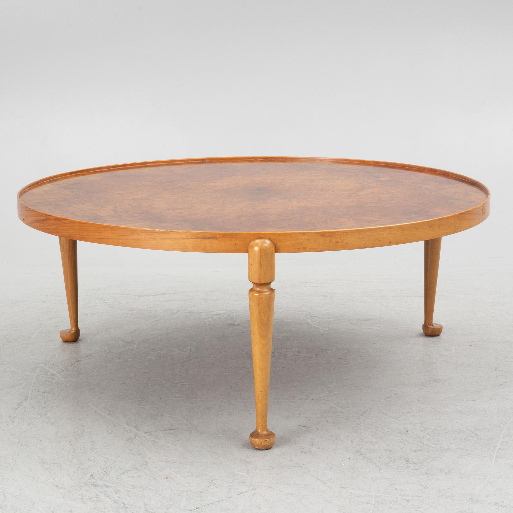 Josef Frank, soffbord, modell 2139, Firma Svenskt Tenn, före 1985.