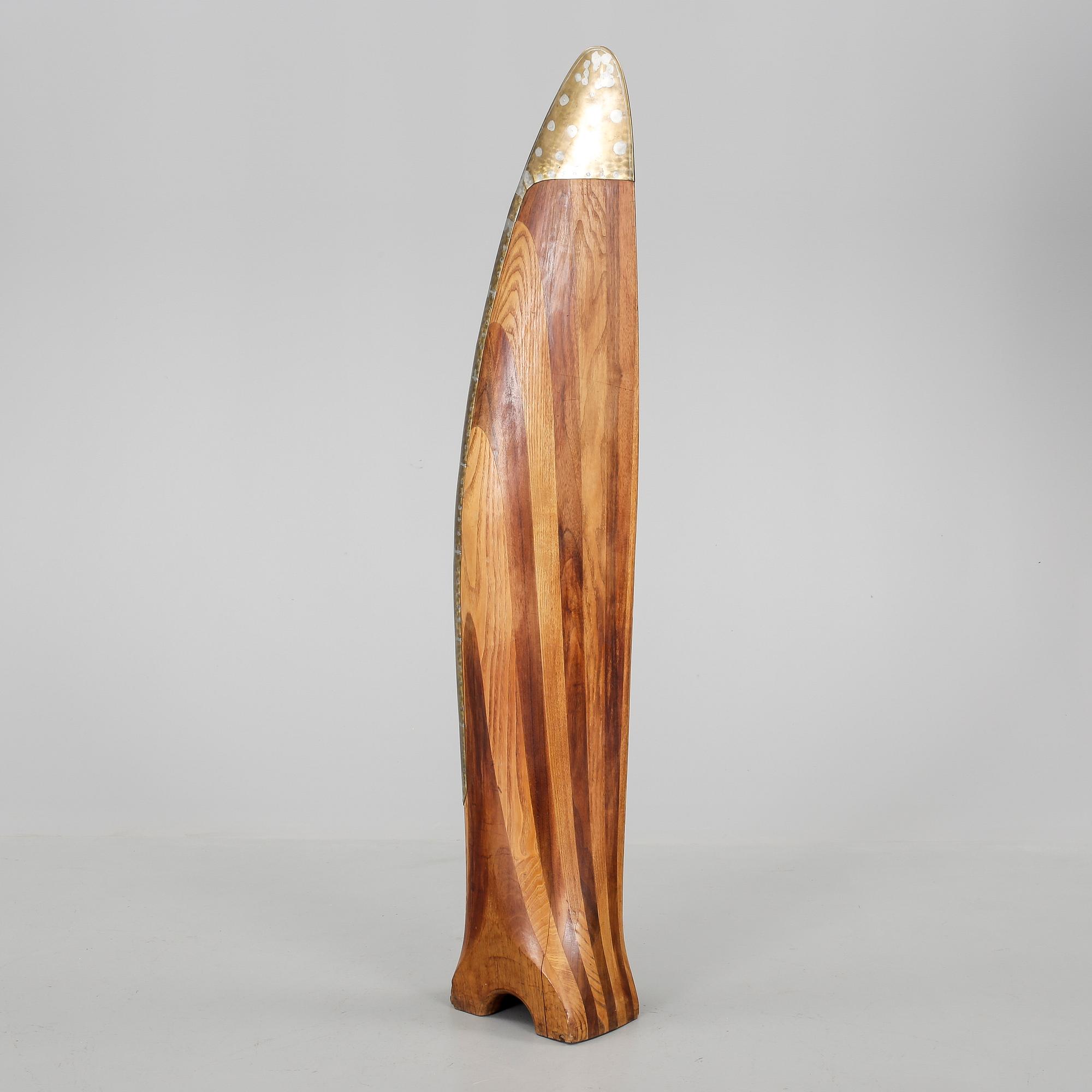 PROPELLERBLAD, till flygplanspropeller, troligen AB Thulin Aeroplanfabrik Landskrona, 1900-talets första hälft.