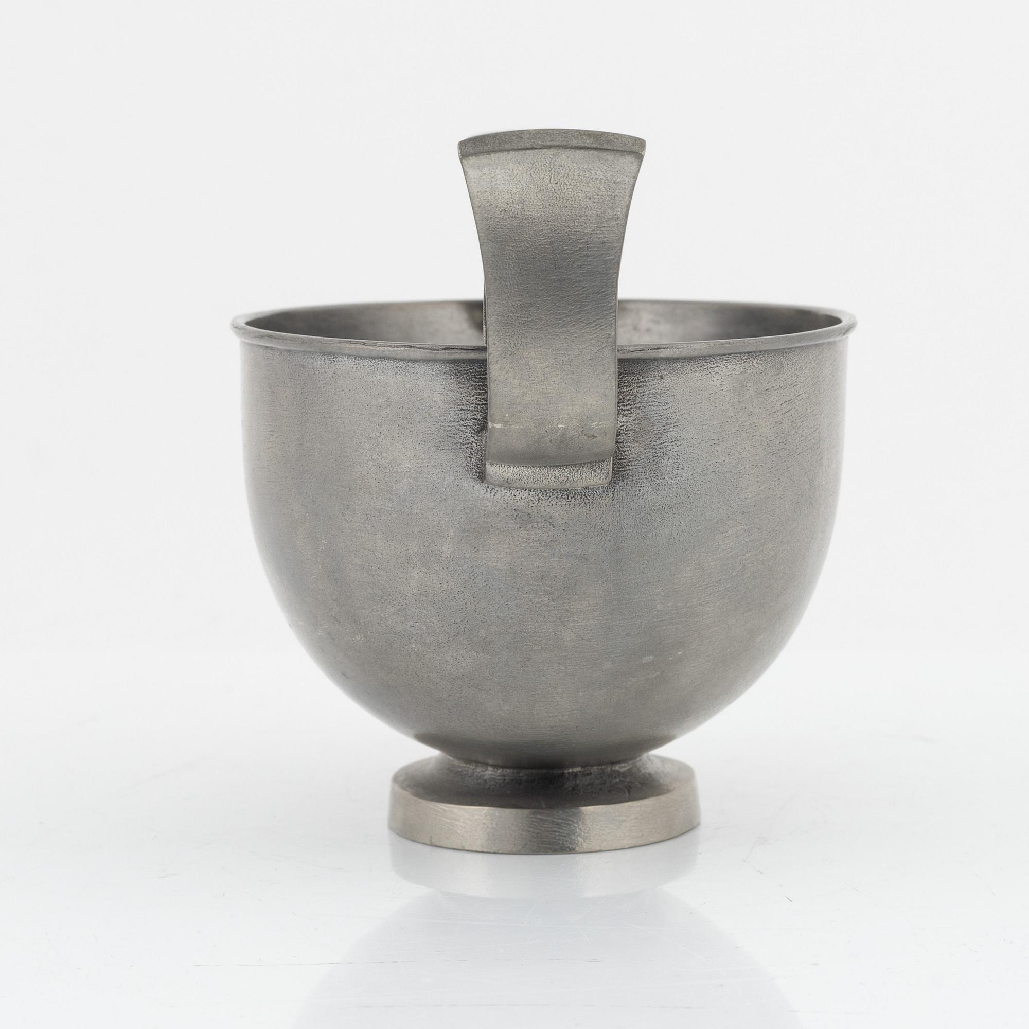 Edvin Ollers, a pewter bowl, from Schreuder & Olsson Stockholm.