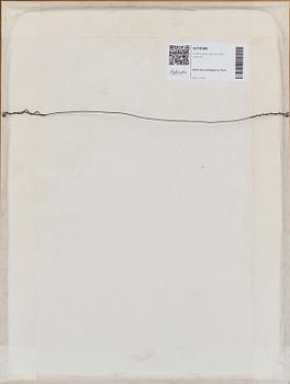 Anders Zorn, a signed etching from 1914.