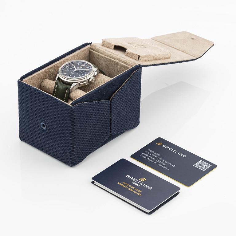 Breitling, Premier, Bentley, kronograf, armbandsur, 42 mm.
