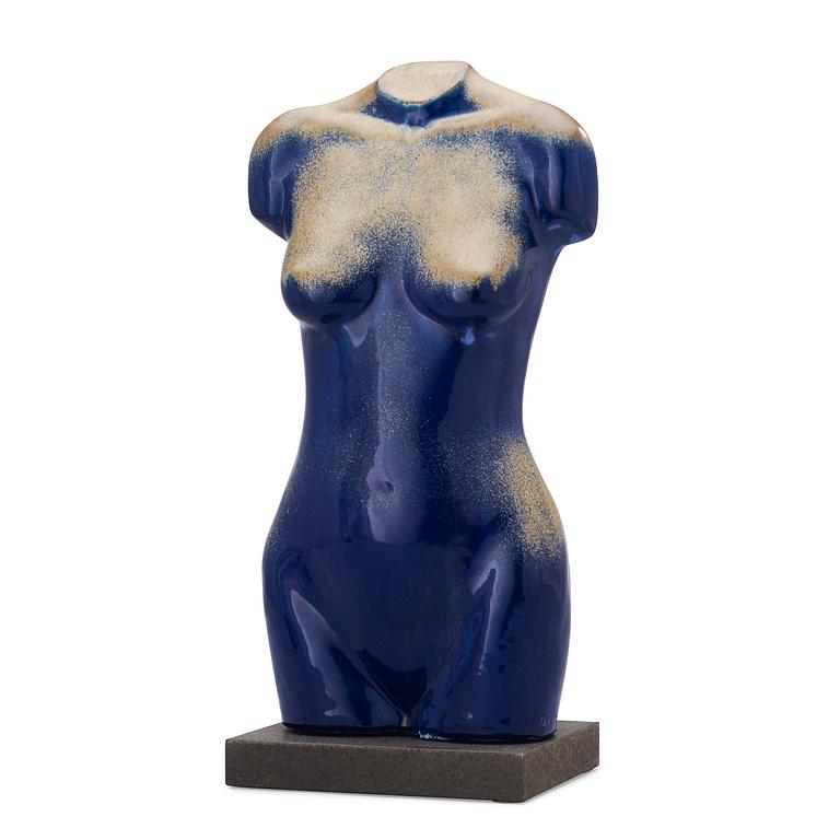 An Ulla & Gustav Kraitz stoneware torso, Fogdarp, Förslövsholm.