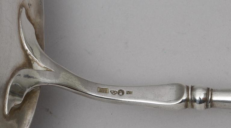SOPPSLEV, silver, Sverige 1840.
