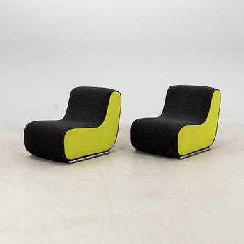 Hertel & Klarhoefer Armchairs, a pair "Ally" S06 Blå Station Hertel & Klarhoefer 2012.