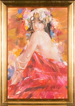 Chingiz Arif Oglu Abassov, olja på duk, signerad.