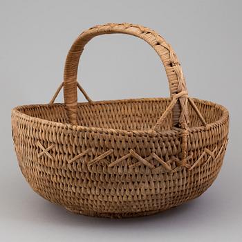 a basket from the 19th century.