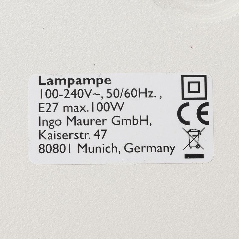 Ingo Maurer, Bordslampa, "Lampampe",