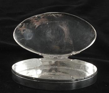 Dosa, silver, Erik Nordin, Sundsvall, 1843. 57,5g.