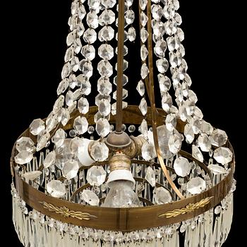 A ceiling lamp, first half of the 20th century.