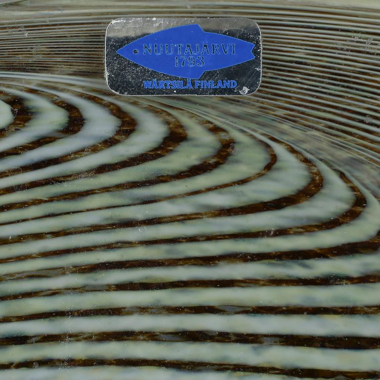 SKÅL, glas, Oiva Toikka, Nuutajärvi, Notsjö.