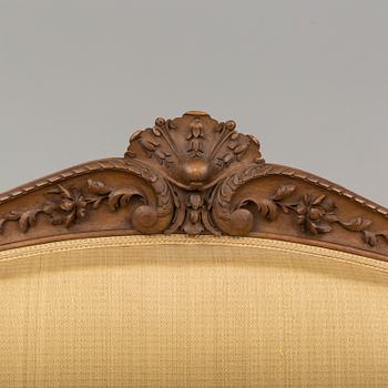 A second half of the 19th century rococo style sofa.