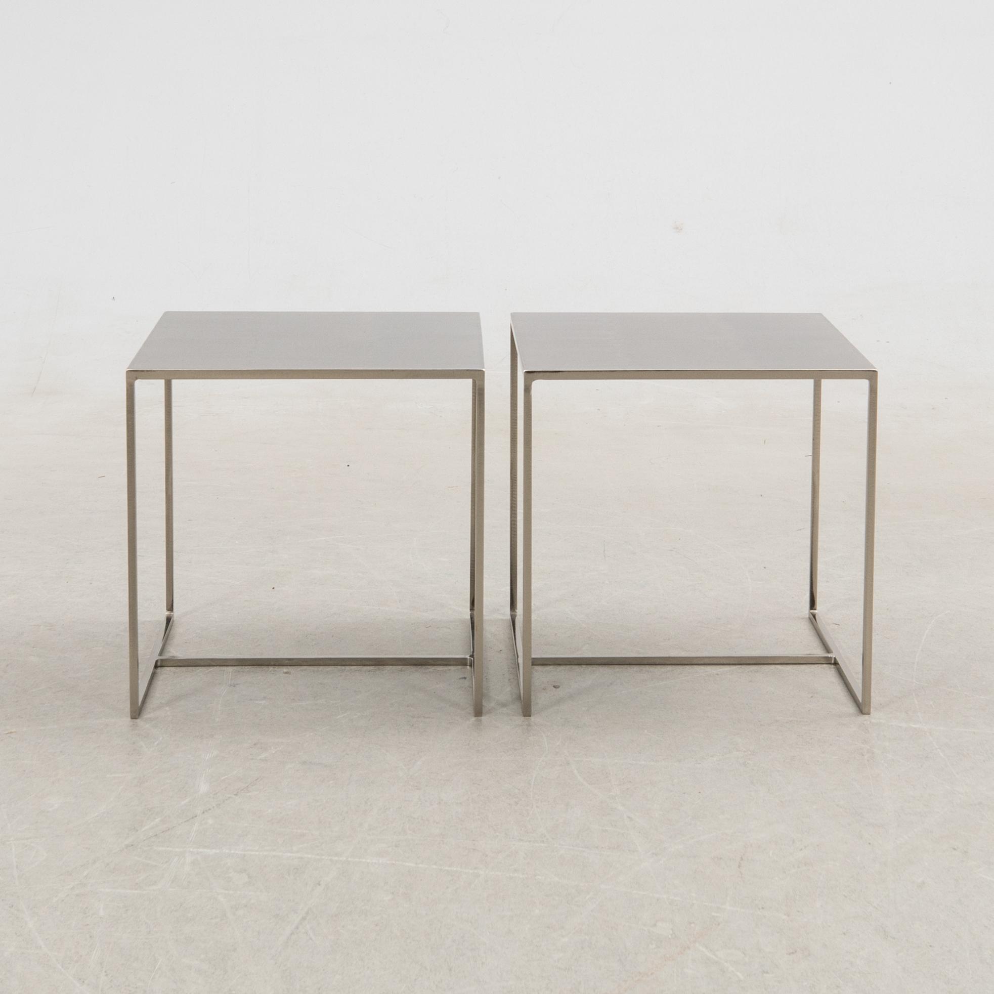 Soffbord, ett par, Minotti.