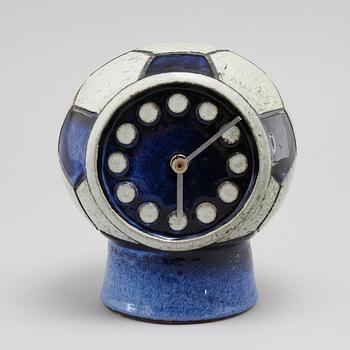 a stoneware table clock,Gustavsbergs studio.