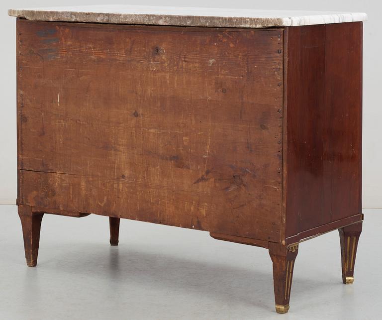 SKRIVBYRÅ. Stockholmsarbete, 1700-talets slut. Sengustaviansk.
