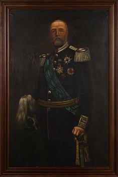 CARL GABRIEL WADELL, oil on canvas, signed and dated 1895.