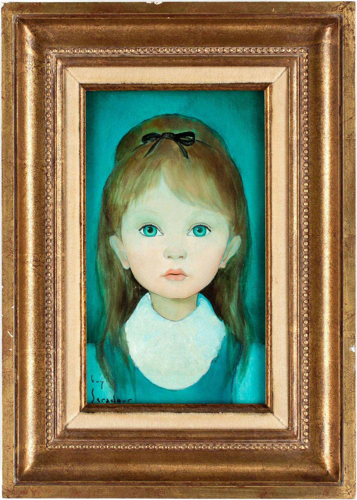 GUY SÉRADOUR, olja på duk. Sign.