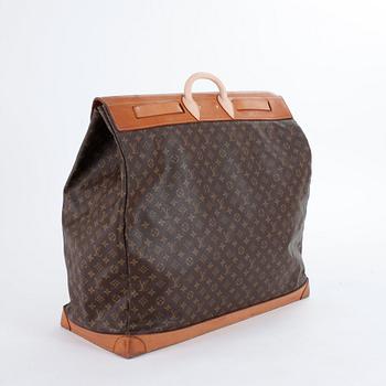 LOUIS VUITTON, a monogram canvas weekend bag, "Steamer bag 60".