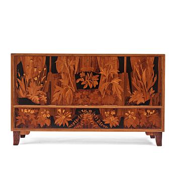 Carl Malmsten, a palisander sideboard/ chest, Sweden 1944.