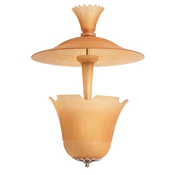215. Edward Hald, a chandelier model "HD 55", Orrefors, ca 1928.