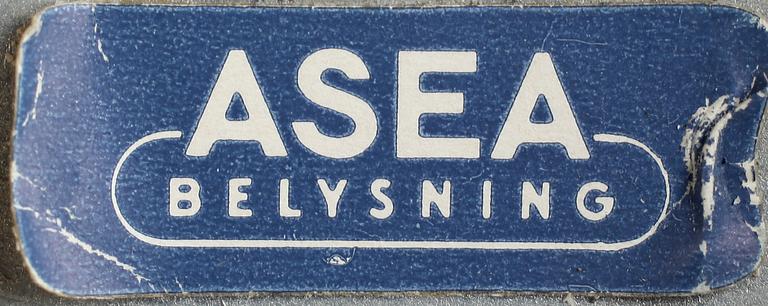 VÄGGLAMPOR, 2 st, ASEA belysning, 1900-tal.