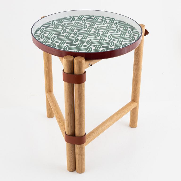 Hermès, occasional table, "Les Trotteuses D'Hermès occasional table, medium model".