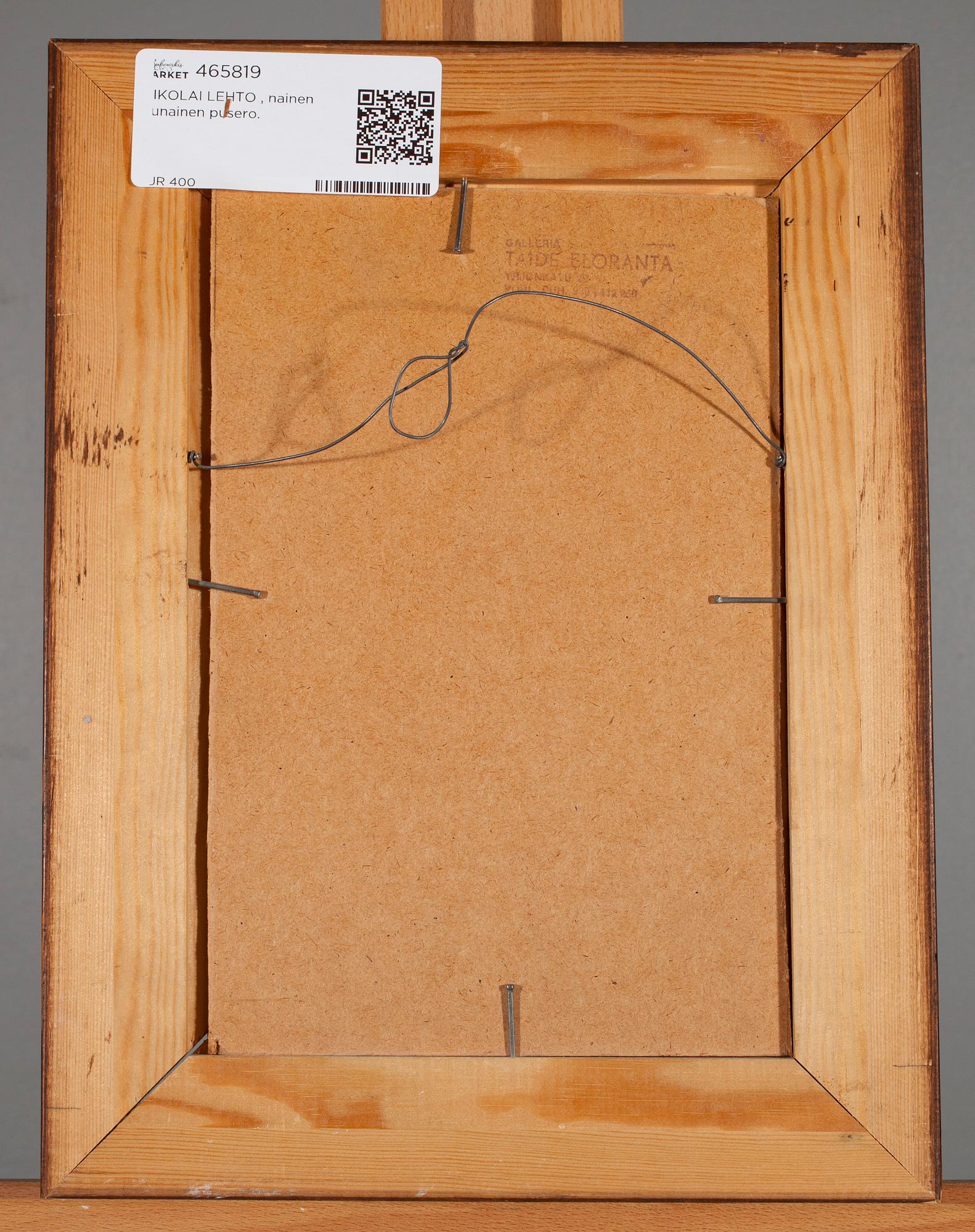 NIKOLAI LEHTO, olja på masonit, signerad och daterad -80.