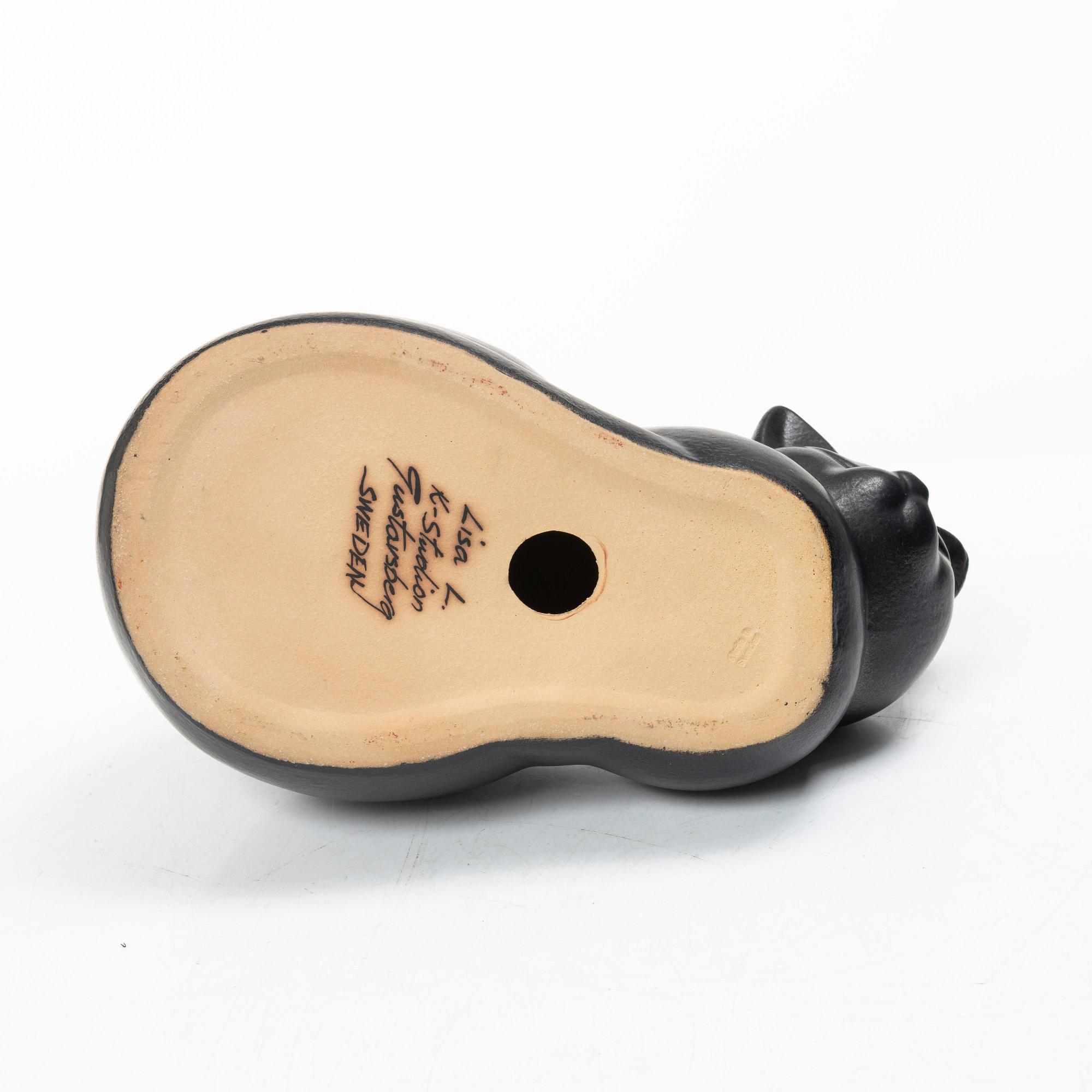 Lisa Larson, a 'Moses' cat figurine, K-Studion, Gustavsberg, Sweden.