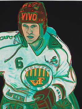 Andy Warhol, ”Frölunda Hockey Player”.