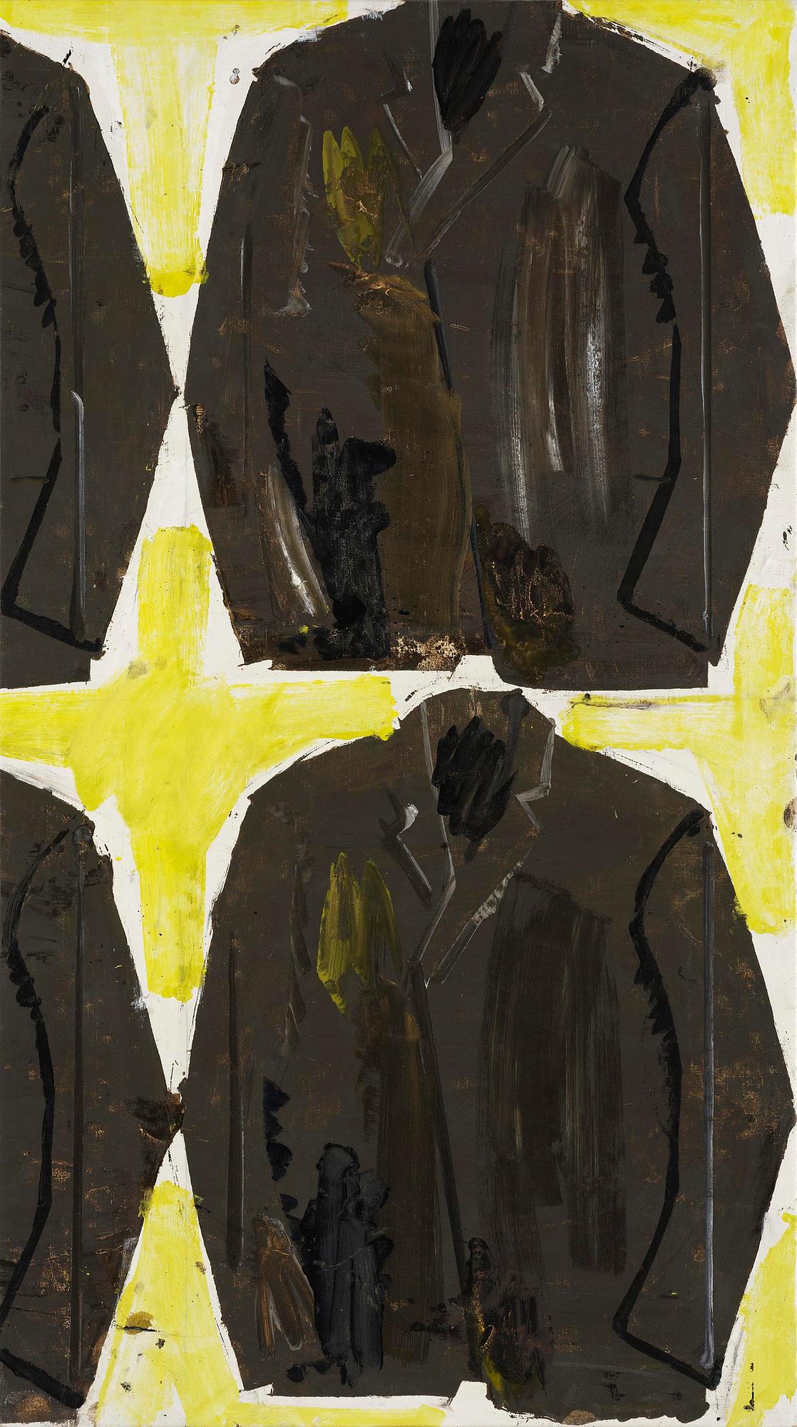 Enno Hallek, "Detail from Fem kavajer".