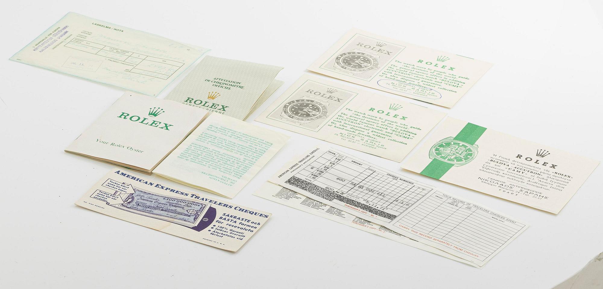 Rolex, Day-Date, "Pie-Pan", ca 1971.