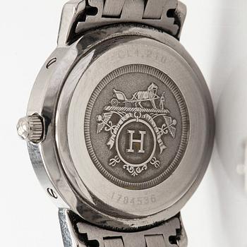 Hermès, Clipper, wristwatch, 24 mm.