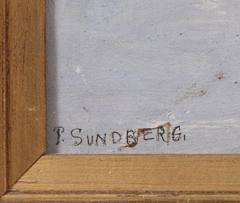 PER AUGUST SUNDBERG, olja på duk, sign.