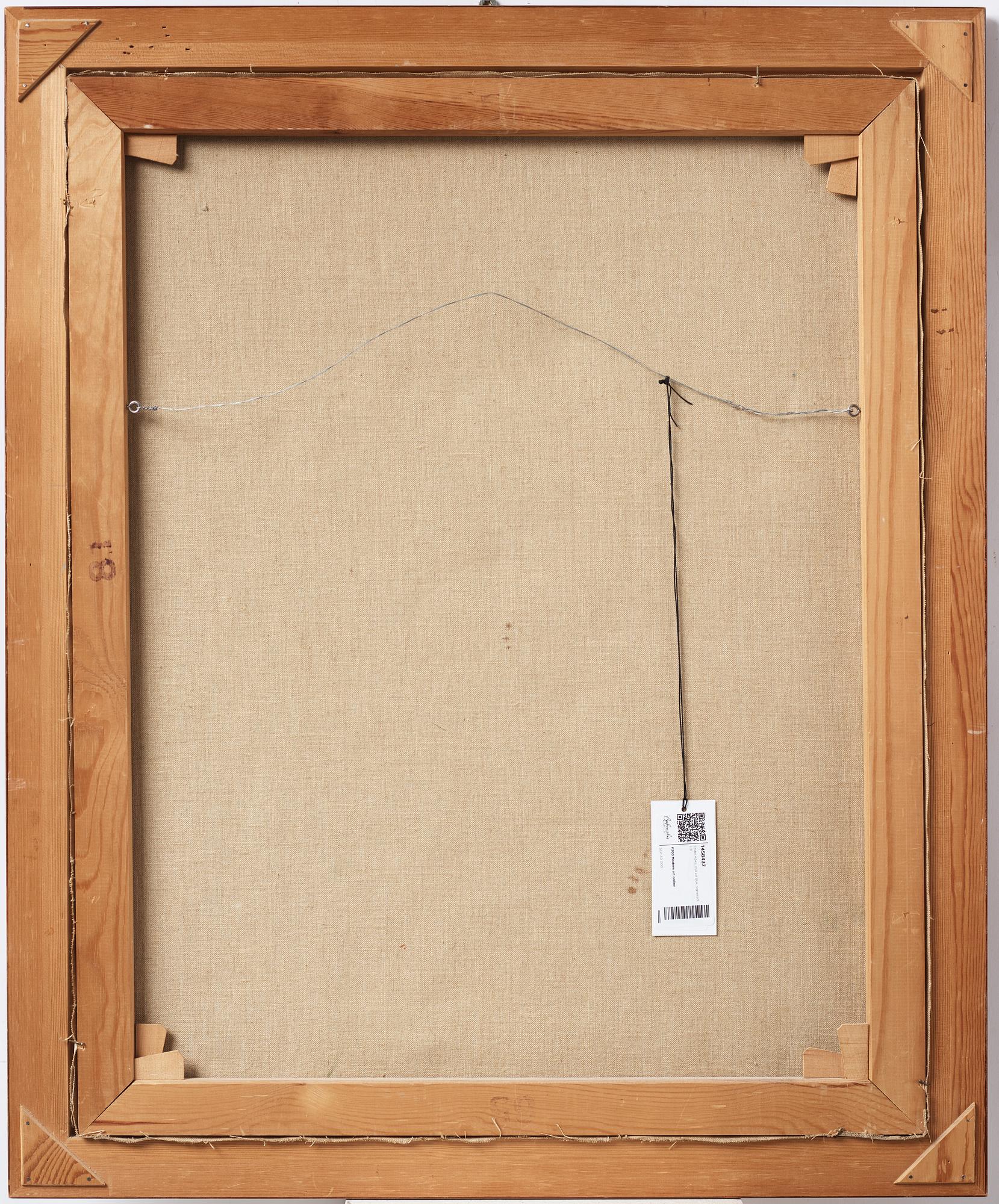 Endel Köks, oil on canvas, signed and dated -61.