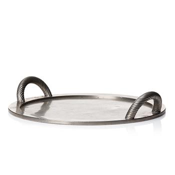 280. Björn Trägårdh, a pewter tray, Svenskt Tenn, Stockholm 1935.