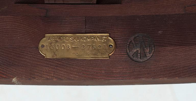 LAMPBORD, gustaviansk stil, NK, 1900-talets första hälft.