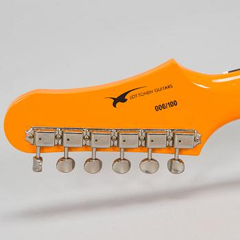 Eero Aarnio, kitara, " Copacabana Guitar", signeerattu Eero Aarnio, Lottonen Guitars, 2006.