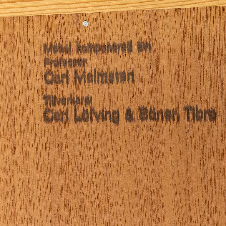 Carl Malmsten, a 'Undantaget' display cabinet, Carl Löfving & Söner, Tibro.