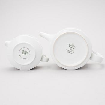 A 53 piece "Winterreise" & "Polygon"  dinner/coffee set by Rut Bryk and Tapio Wirkkala for Rosenthal. Late 20th century.