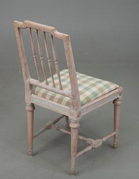 STOL, sengustaviansk, sekelskiftet 1700/1800.
