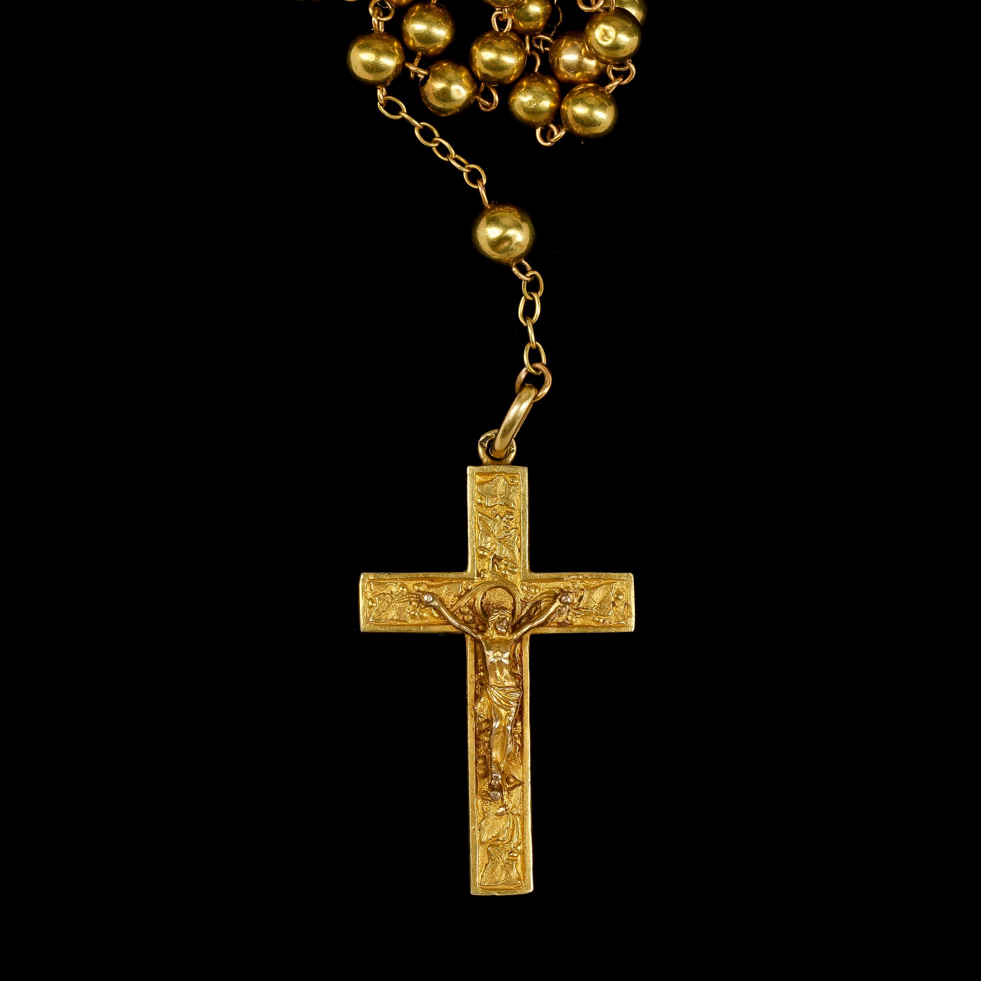 HÄNGSMYCKE, 18k guld.