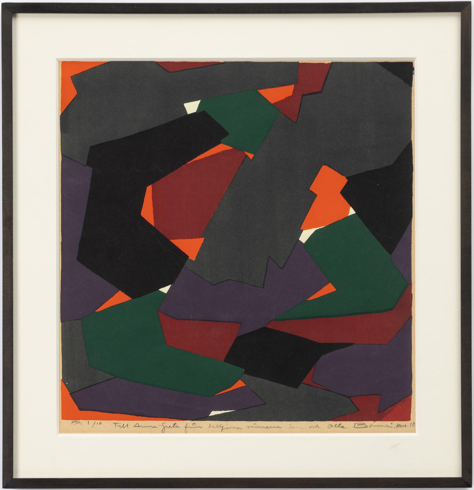 Olle Bonniér, Composition.