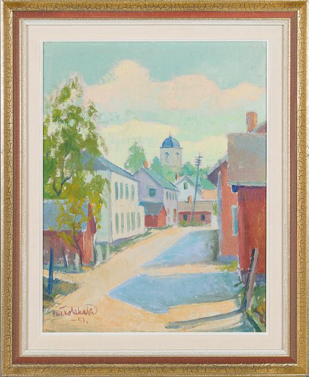 Veikko Takala, Town view.