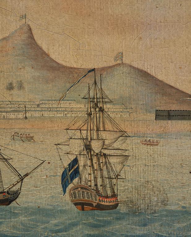 "Table Mountain", Kina, omkring 1800.