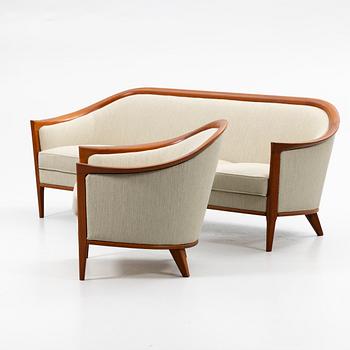 Bertil Fridhagen, Sittgrupp, 2 delar, "Aristokrat", Bodafors, 1960-tal.